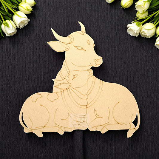 Cow cutout  4 MDF Cutout