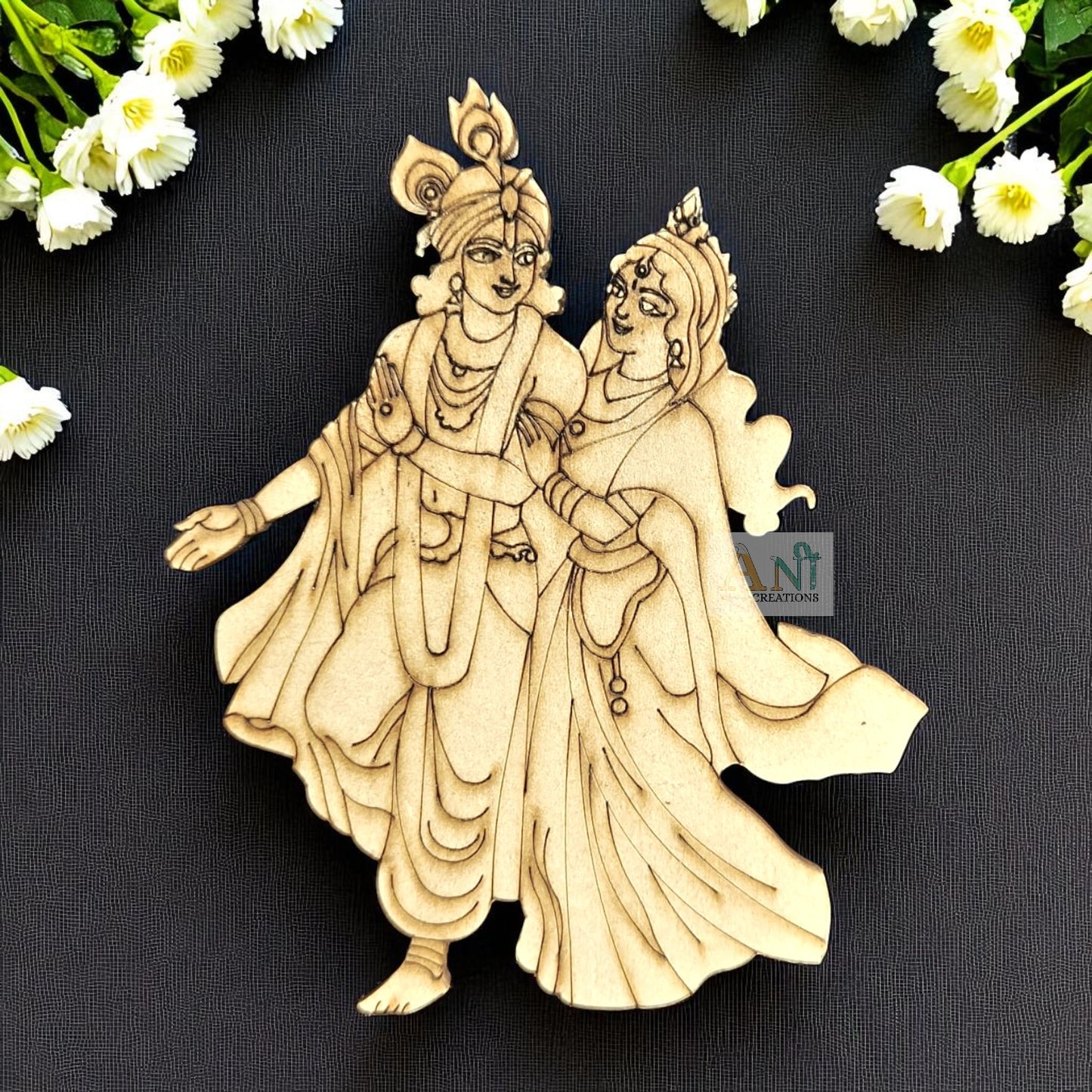Radha krishna 5 MDF Cutout