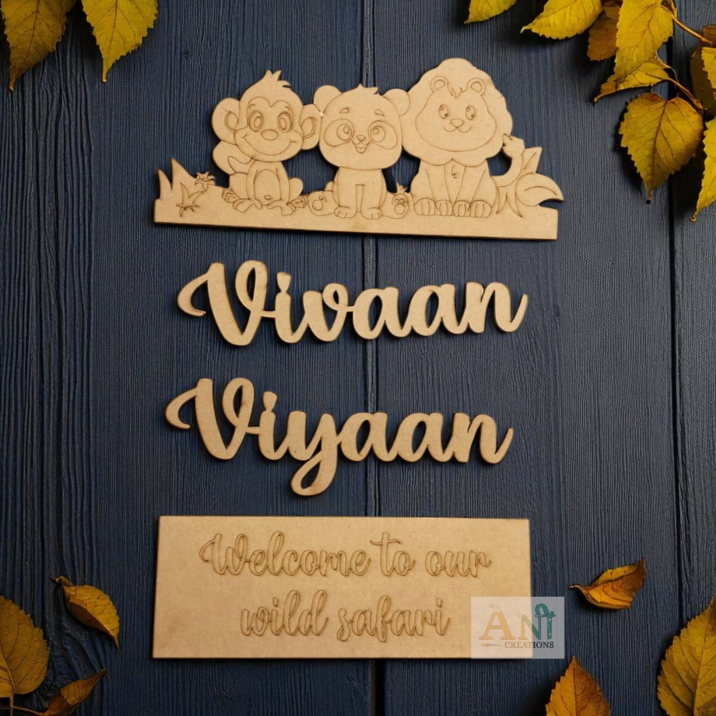 Kids Designer Name Plate 5