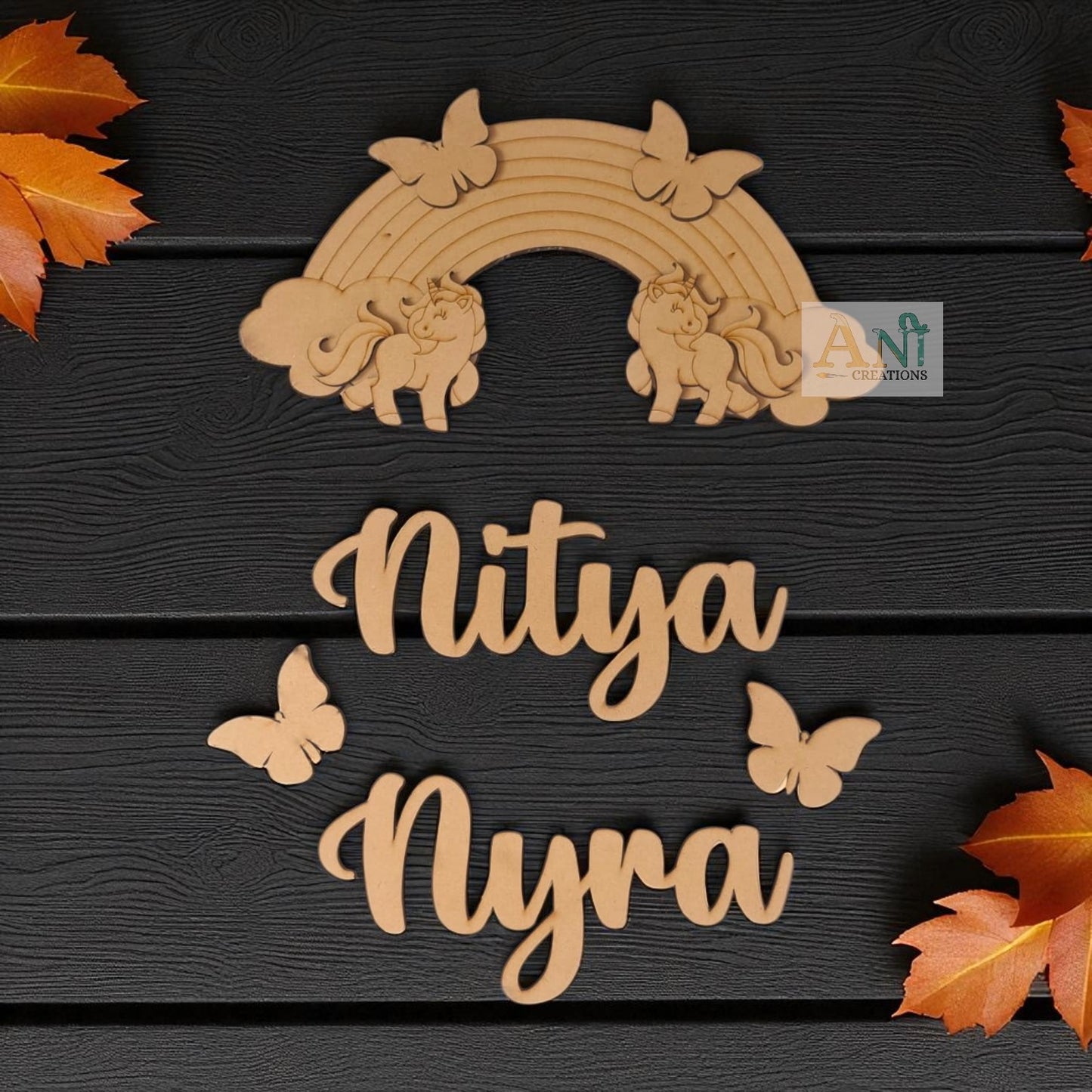 Kids Designer Name Plate 6