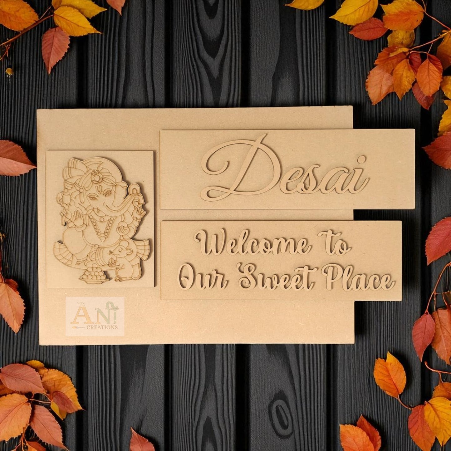 Kids Designer Name Plate 17