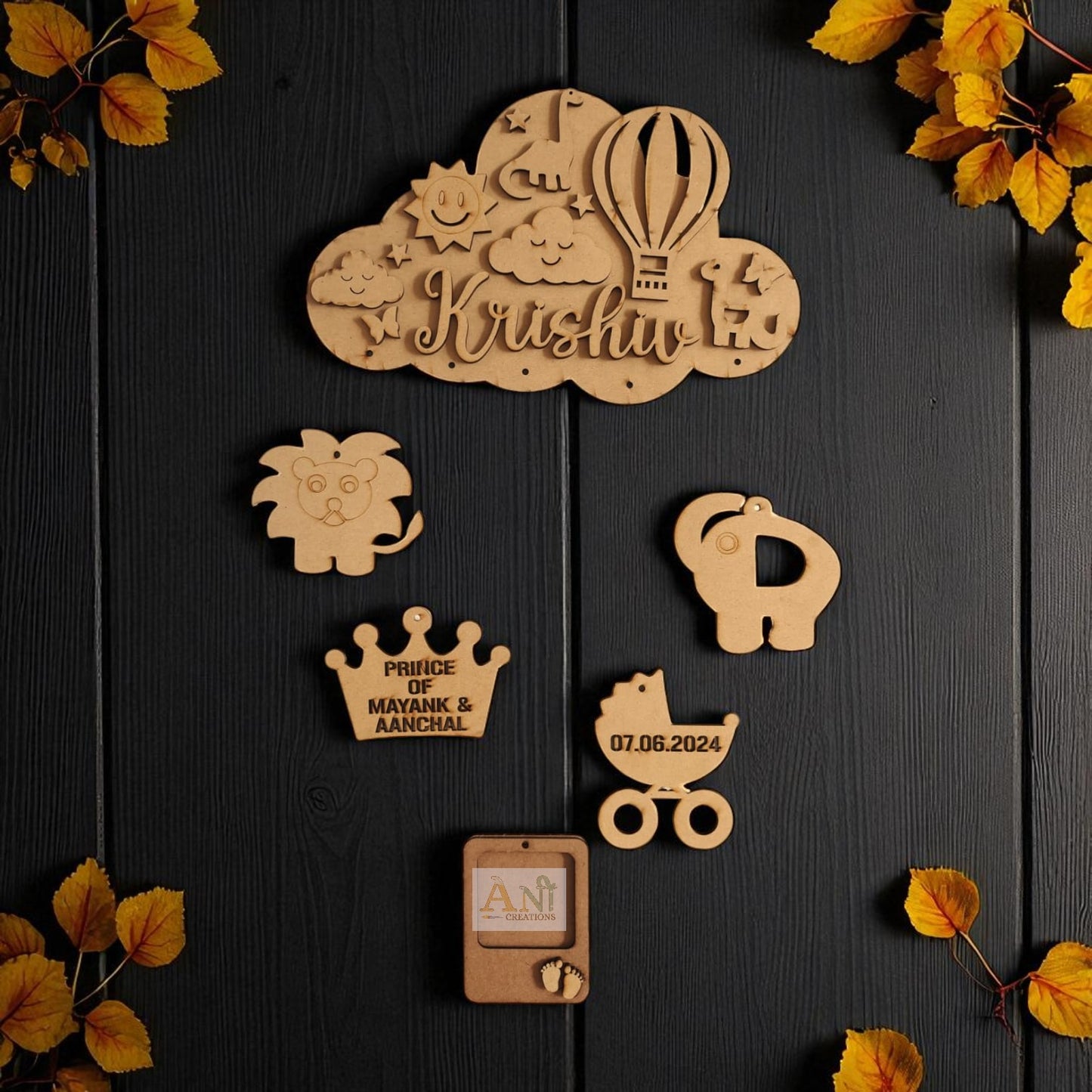 Kids Designer Name Plate 7