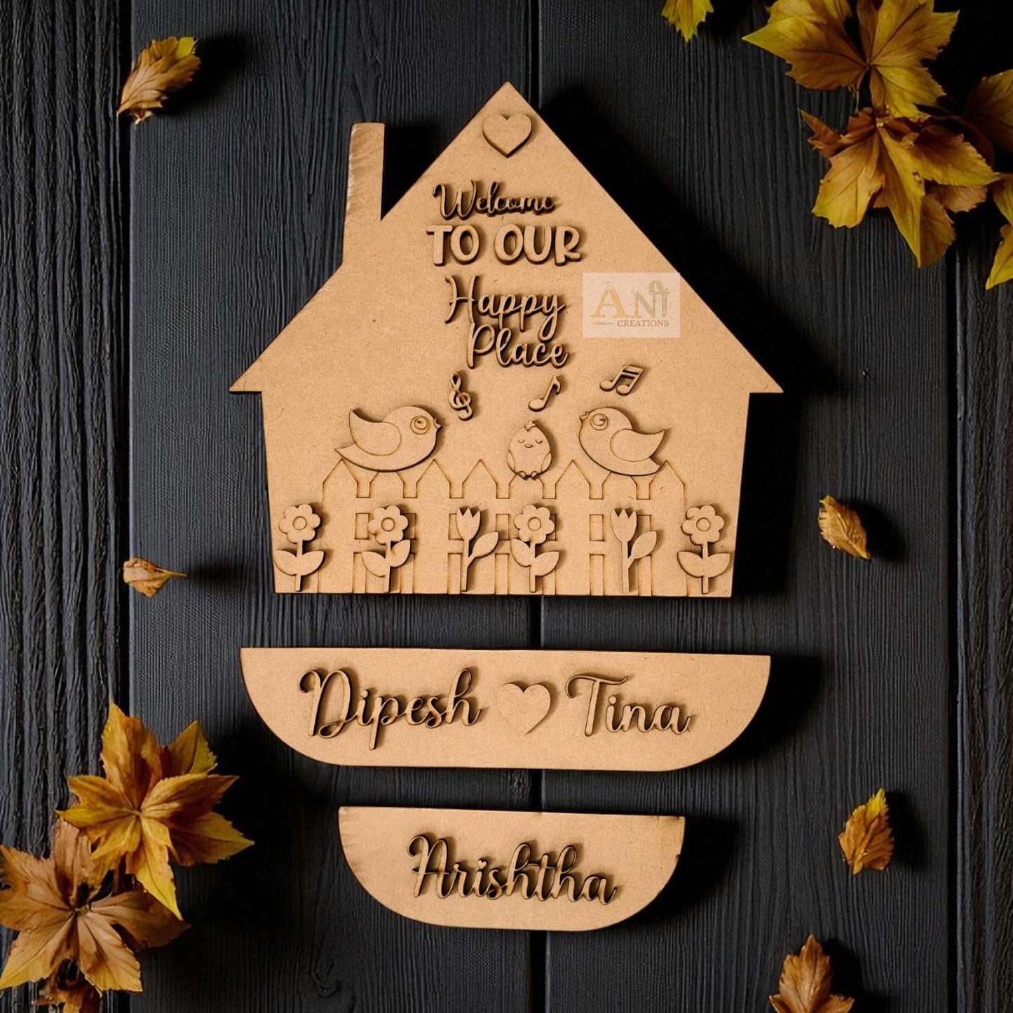 Kids Designer Name Plate 10