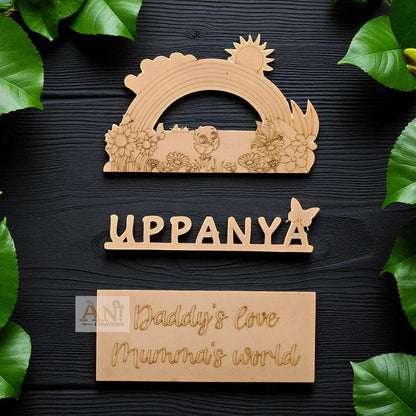 Kids Designer Name Plate 11