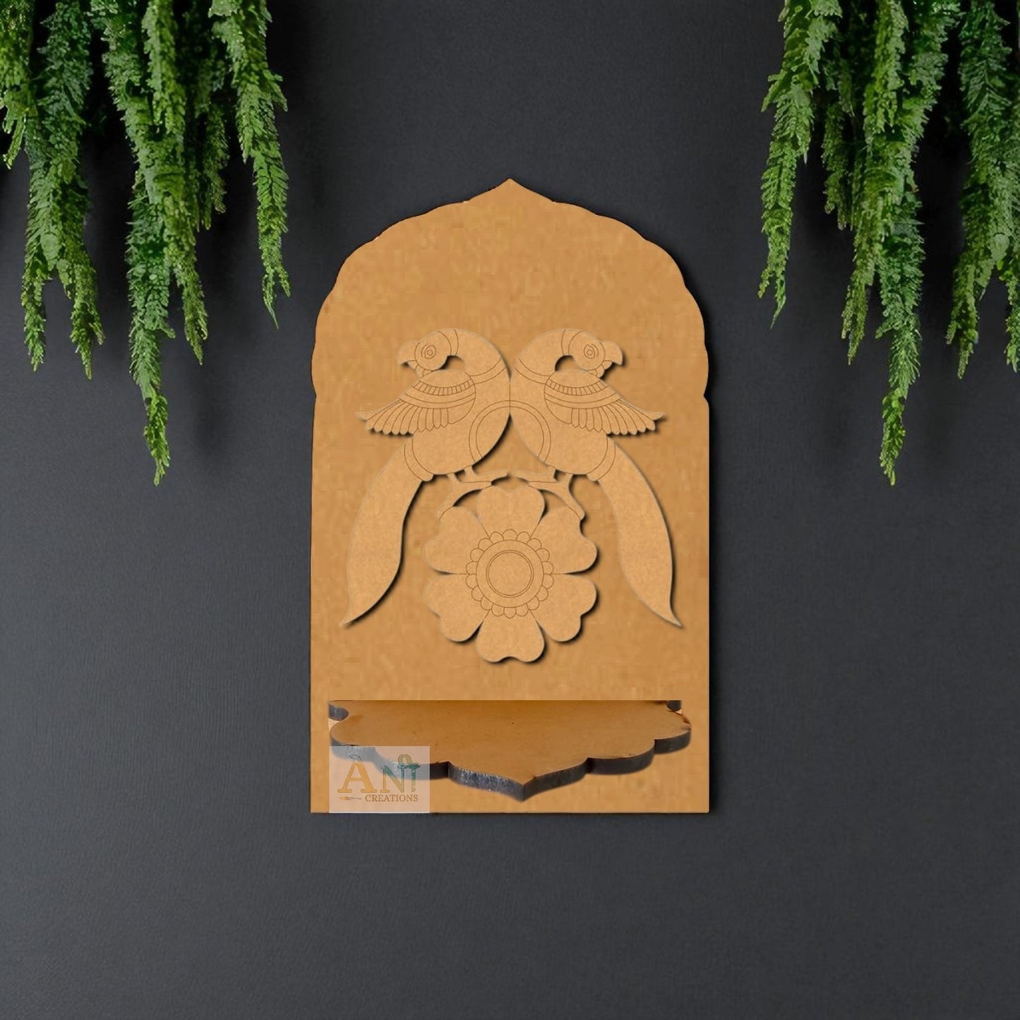 Jharokha with Motif Tea Light Candle Holder 5