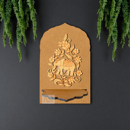 Jharokha with Motif Tea Light Candle Holder 4