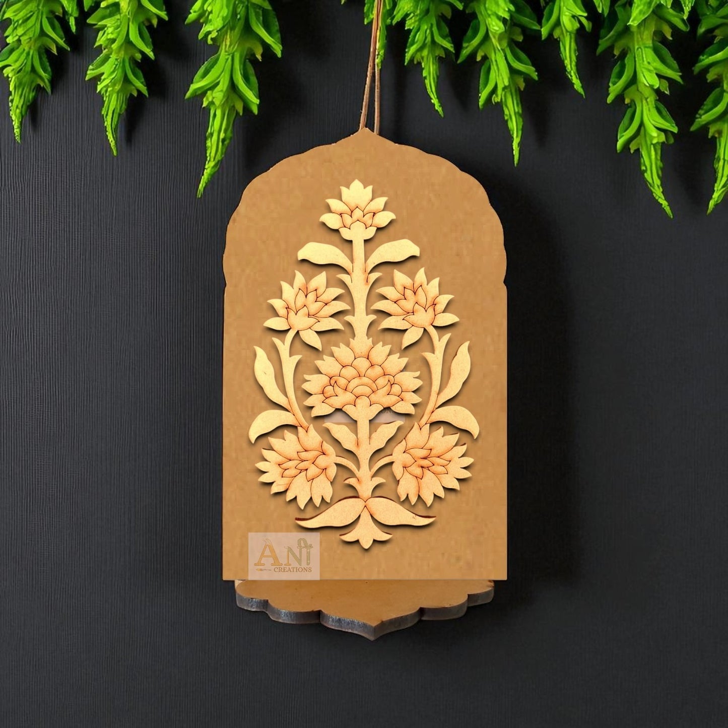 Jharokha with Motif Tea Light Candle Holder 1