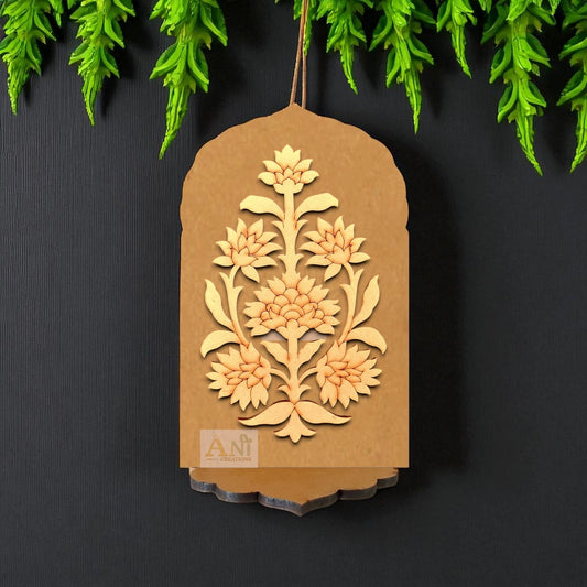 Jharokha with Motif Tea Light Candle Holder 1