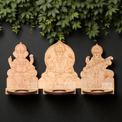 God Tea Light Candle Holder