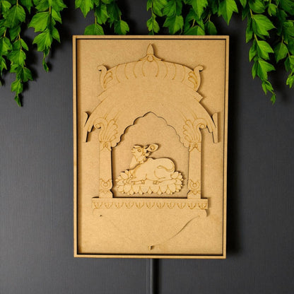 Designer jharokha with cow