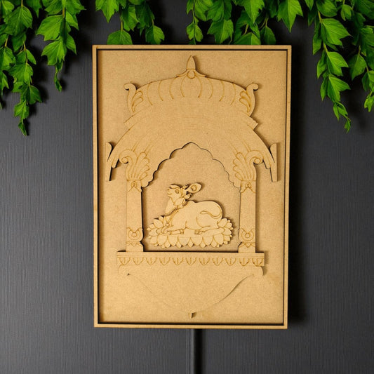 Designer jharokha with cow