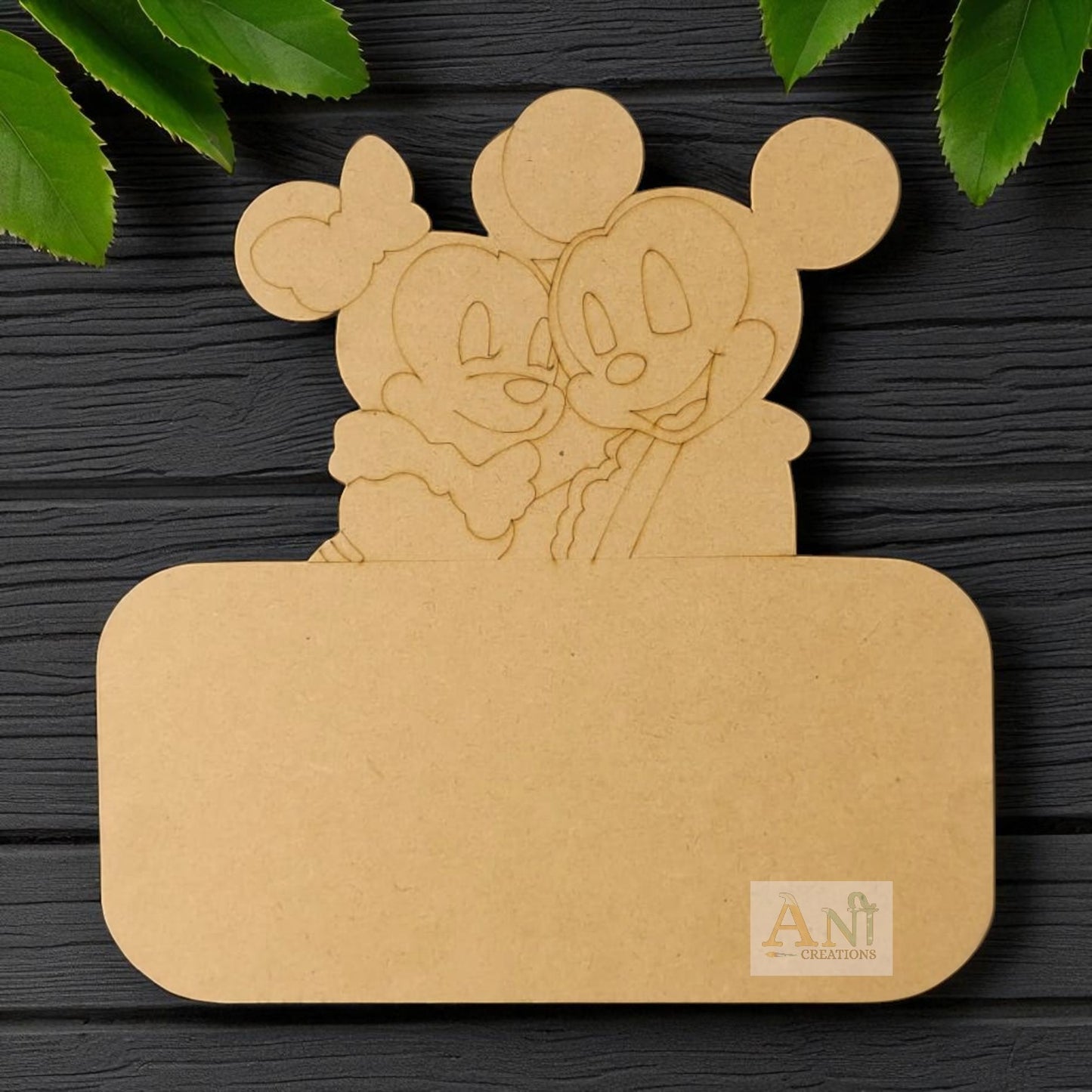 kids mini name plate 30