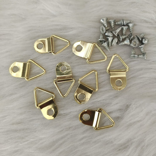 Triangle Golden Frame Hooks
