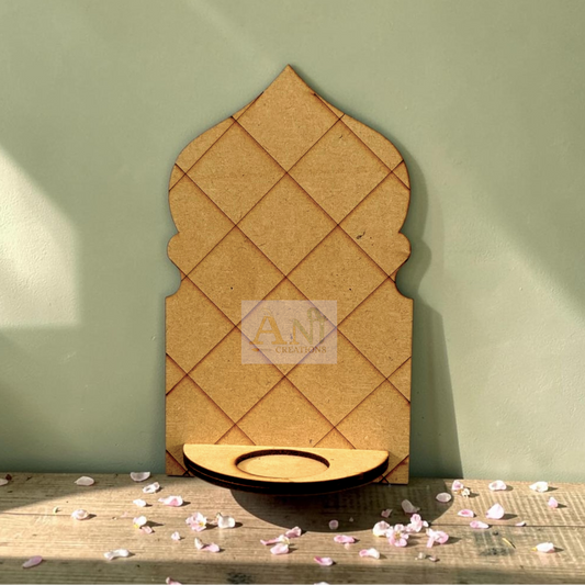 Jharokha criss cross  Tea Light Candle Holder 6