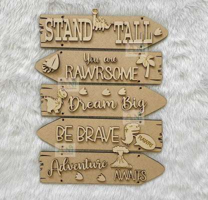 Sentiment Plank- Dinosaur ,Adventure Theme