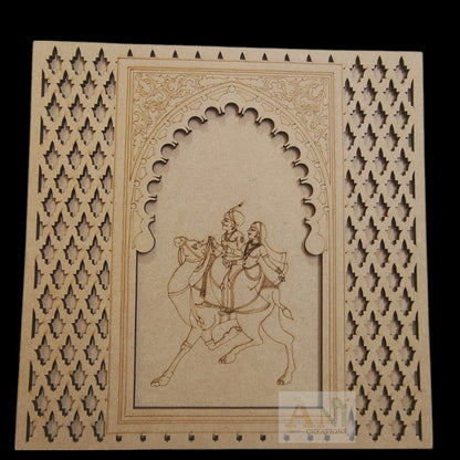 Jali Jharokha with Banithani Mdf Cutout