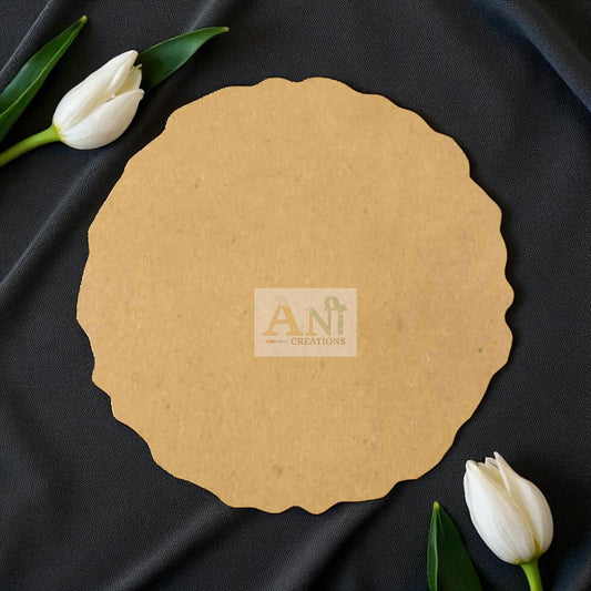 Plain Agate round 1 MDF