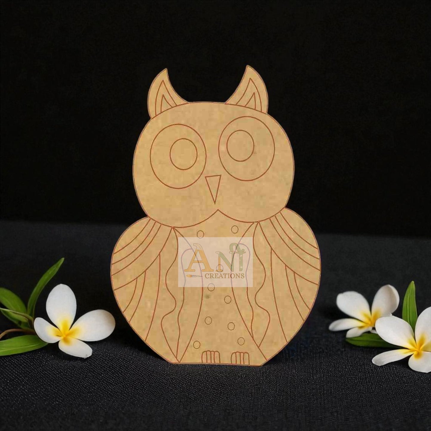 Owl 3 MDF Cutout
