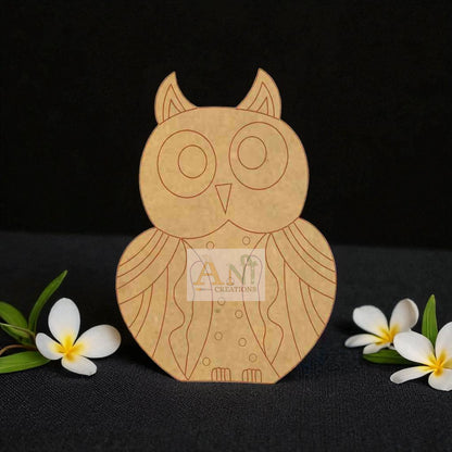 Owl 3 MDF Cutout