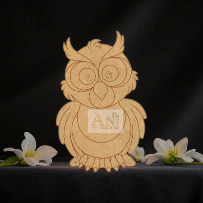 Owl 2 MDF Cutout