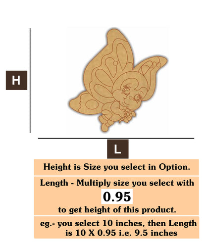 Butterfly 3 MDF Cutout