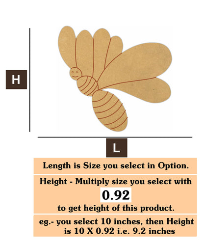 Bee 4 MDF Cutout