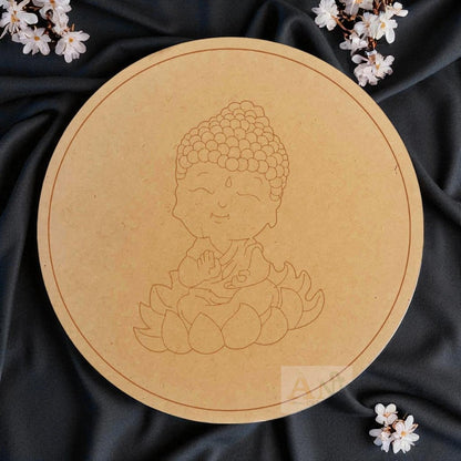 Baby buddha 1 MDF Premarked