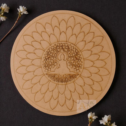 Budhha mandala 3 MDF Premarked