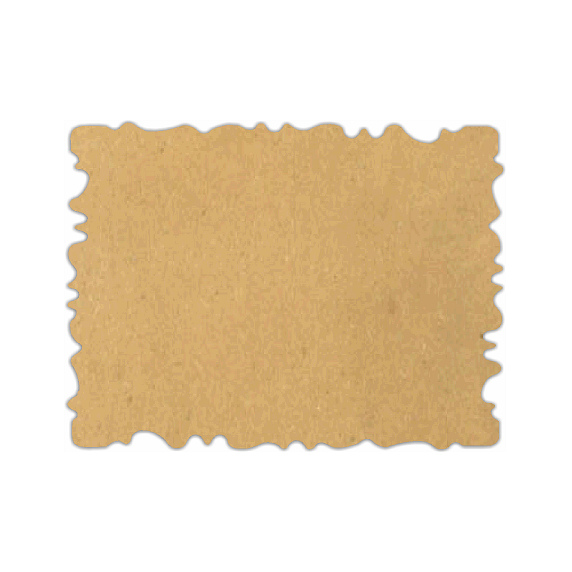 Agate Rectangle 4 MDF