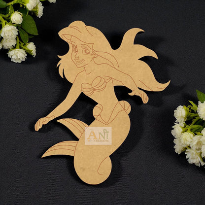 Mermaid  MDF Cutout