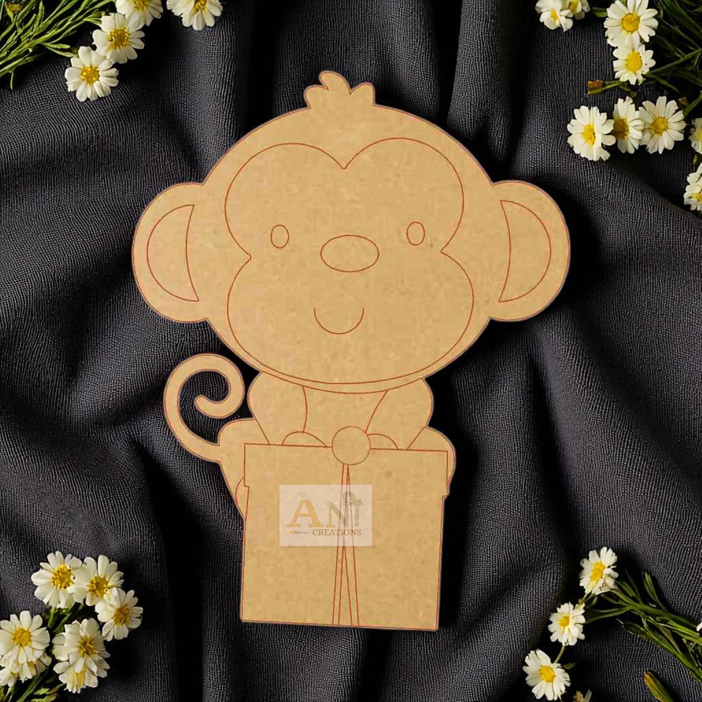 Monkey 1  MDF Cutout