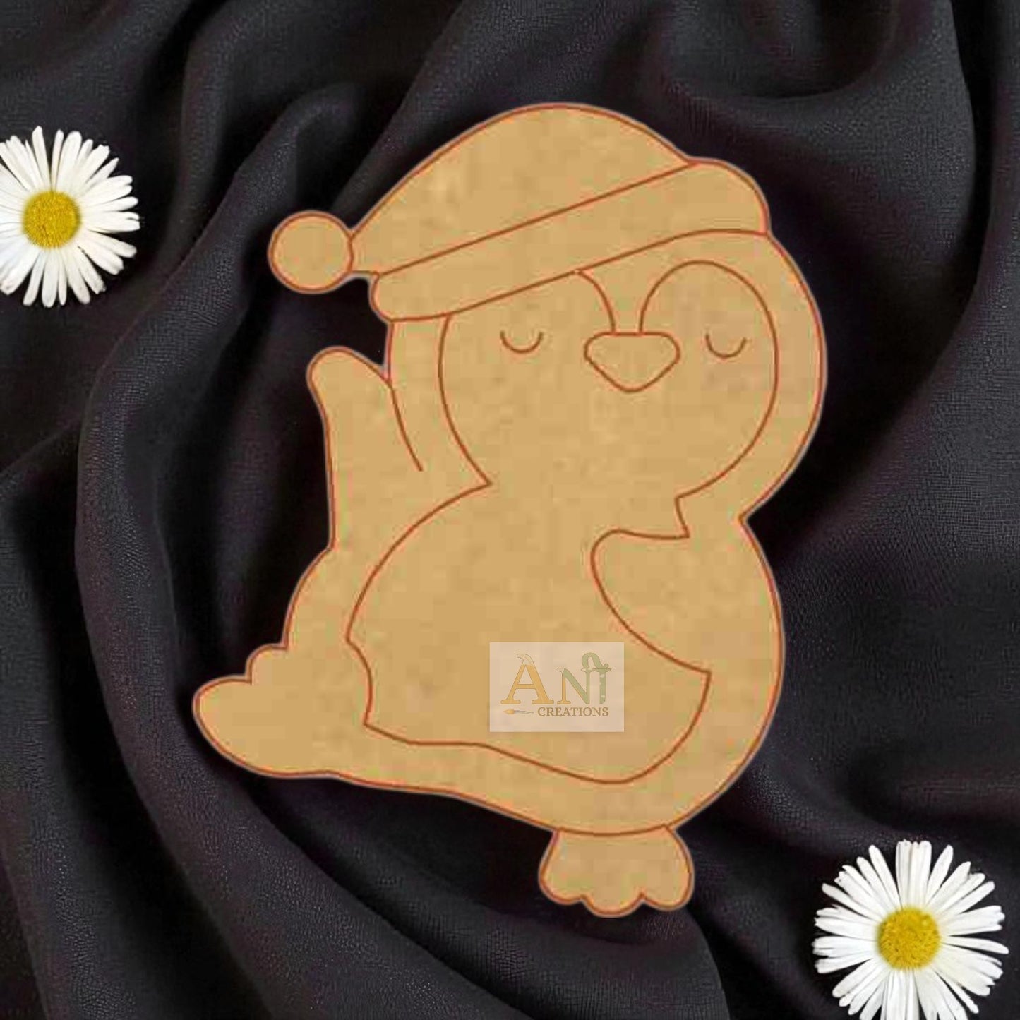 Penguins 6  MDF Cutout