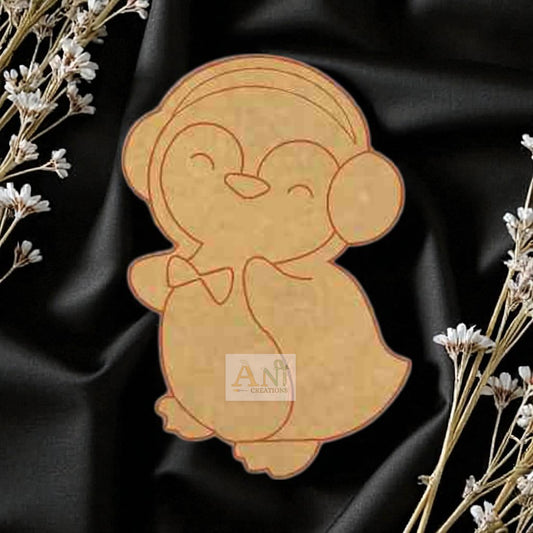 Penguins 18 MDF Cutout