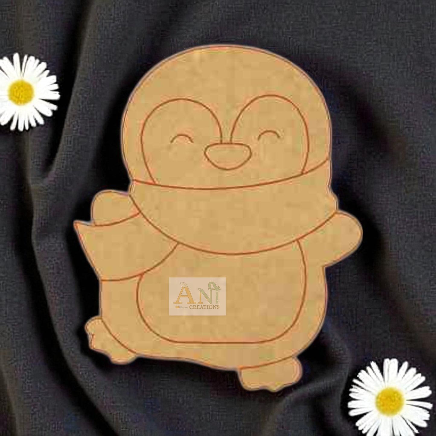 Penguins 13  MDF Cutout