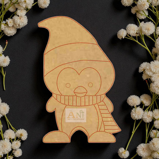 Penguins 16 MDF Cutout