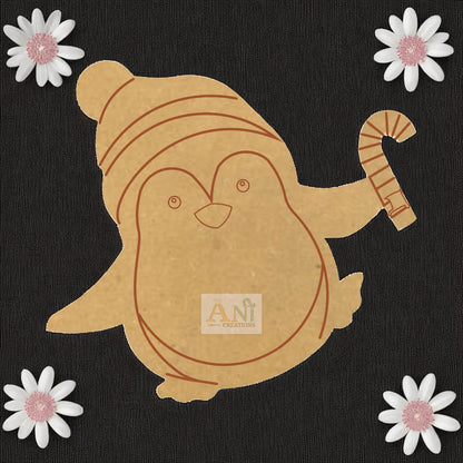 Penguins 17 MDF Cutout