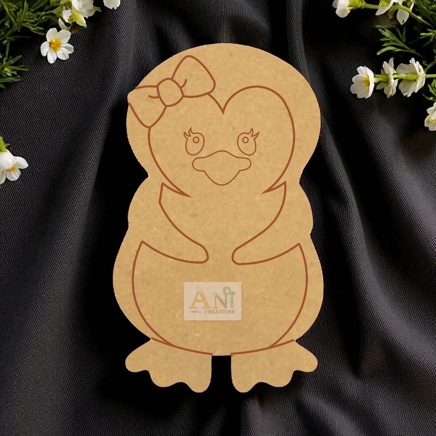 Penguins 3 MDF Cutout