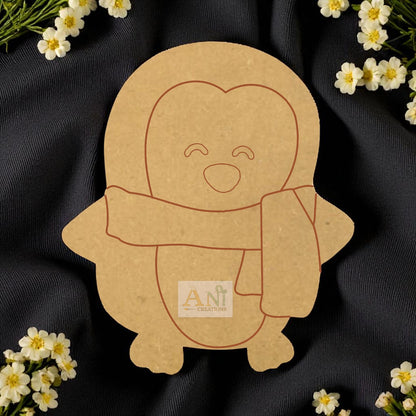 Penguins 9  MDF Cutout