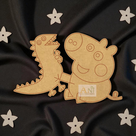 Peppa Pig 2  MDF Cutout