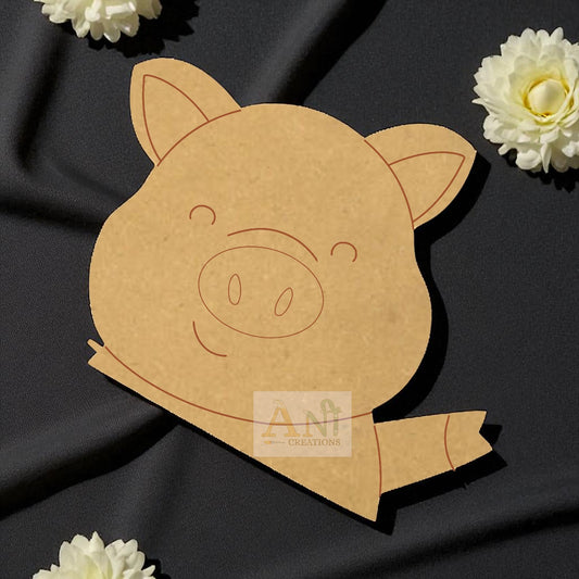 Pig  MDF Cutout