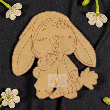 Rabbit 2  MDF Cutout
