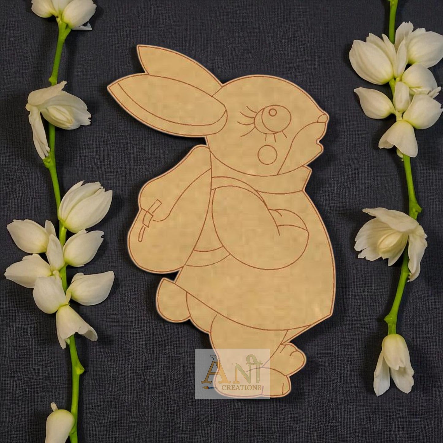 Rabbit 4  MDF Cutout