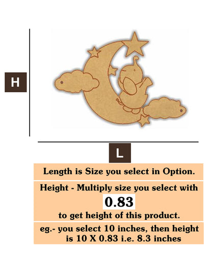 cartoon elephant 3MDF Cutout