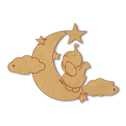 cartoon elephant 3MDF Cutout