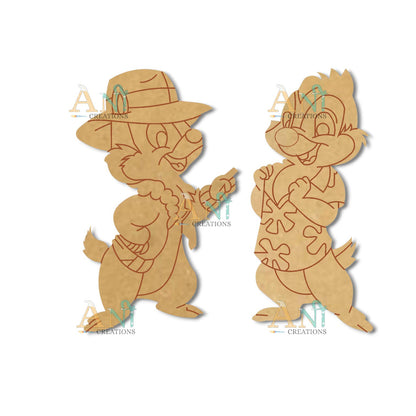 cartoon 1 MDF Cutout