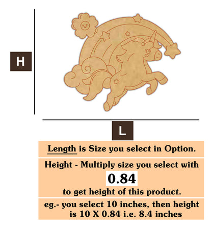 Unicorn 1 MDF Cutout