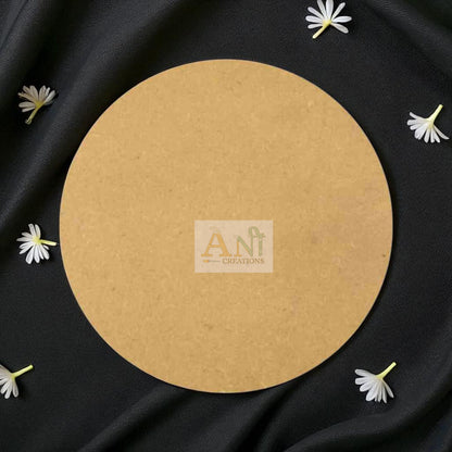 Plain Circle MDF