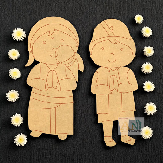 Couple 1 MDF Cutout