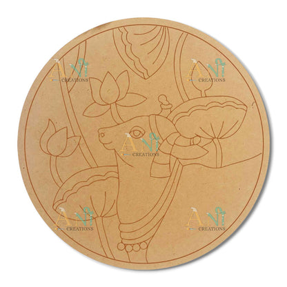 Cow 10 MDF Premarked