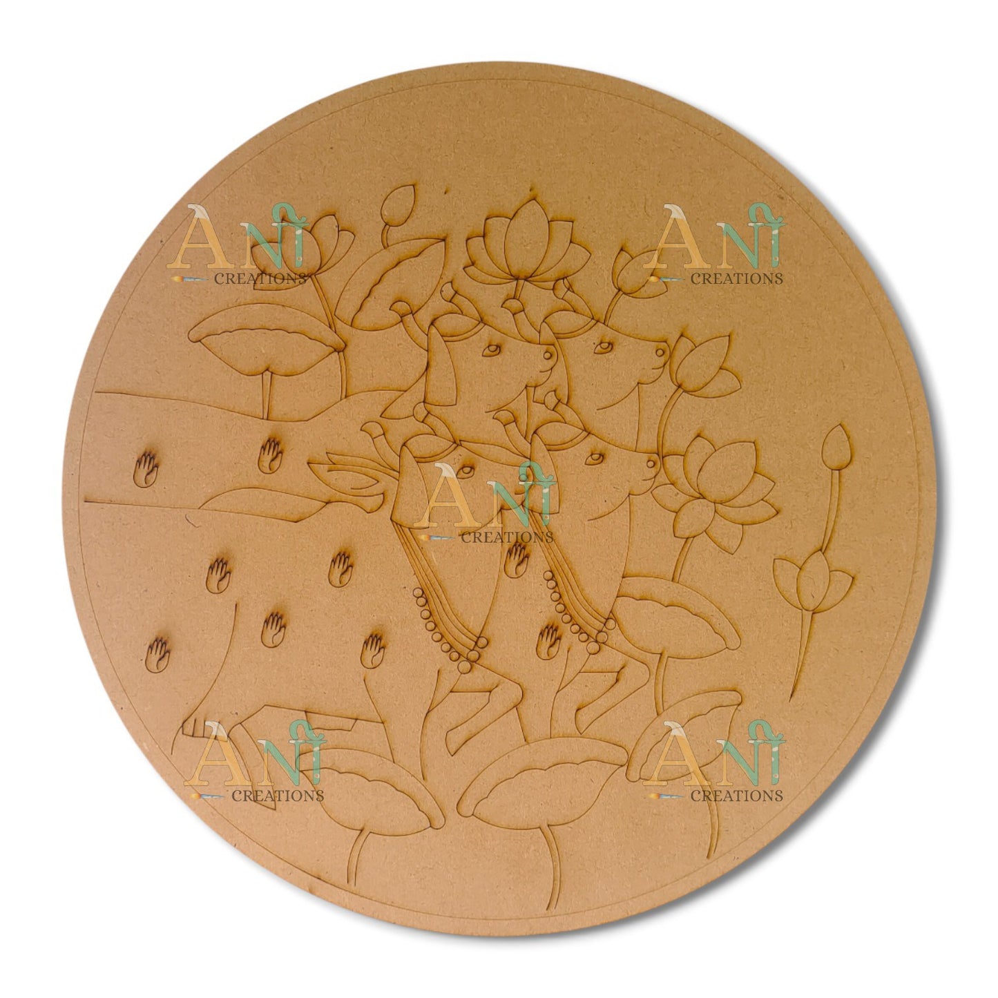 Cow 11 MDF Premarked